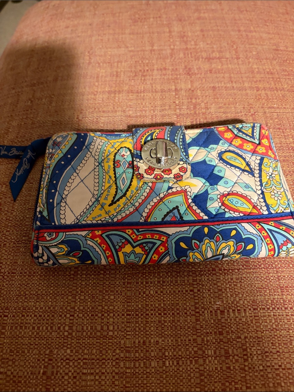 Vera Bradley paisley wallet